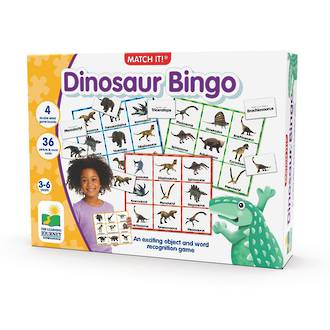 The Learning Journey Dinosaur Bingo