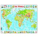 Larsen Tray Puzzle - The World 80 pieces