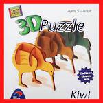 Tarata Toys 3D puzzle - Kiwi