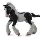 CollectA Gypsy Foal Black & White Piebald