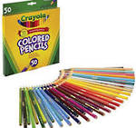Crayola 50 Pack Full Size Color Pencils