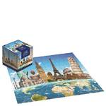 The Puzzle Cube- World Landmarks 100 Piece Puzzle