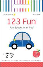  Little Genius Small Activity Pad: 123 Fun (Paperback)