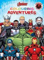 Avengers 60th Anniversary: Colouring Adventures (Marvel) (Paperback)