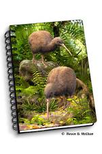 A6 Notebook With 3D Cover Kiwi