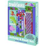 Activity & Book Set with Pencil Case Dinosaurs