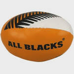 All Blacks Rugby Ball Fluro Orange