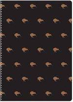 Antics- Kiwi Notebook A5 Brown