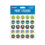  Avery Merit Stickers Assorted Captions 3 Round 22mm 300 Pack