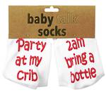 Baby Talk Socks Party at my Crib