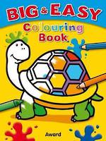 Big and Easy Colouring Book Turtle