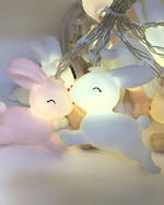 Stellar Haus Pastel Bunny String Lights