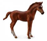 CollectA Thoroughbred Foal (Standing/Chestnut)