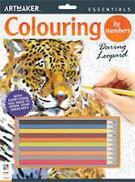 Artmaker Colouring By Numbers Daring Leopard