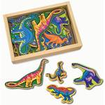 Melissa & Doug Wooden Dinosaur Magnets