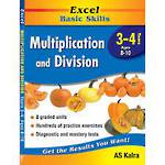 Excel Basic Skills Multiplication And Division Year 3-4 Age 8-10