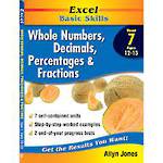Excel Basic Skills Whole Numbers, Decimals, Percentages and Fractions Year 7 Age 12-13
