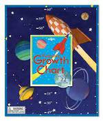 eeBoo Keepsake Growth Chart Outer Space