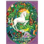 eeBoo Sketch Book Unicorn