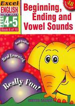 Excel English Early Skills Begining, Ending And Vowel Sounds Age 4-5