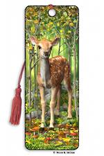 3D Bookmark - Fawn