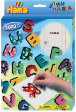 Hama Beads Boxed Set Letters 2000 Beads H3424