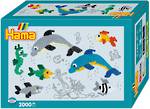 Hama Beads Gift Box Dolphins