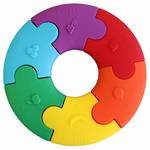Jellystone Designs Colour Wheel Bright Rainbow