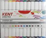 Kent Spectra Dual-Tip Alcohol-Based Markers 12pc