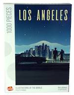 Illustrations of the World: Los Angeles  (1000pc ) Jigsaw
