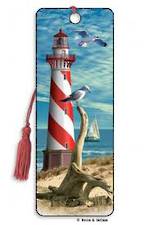 3D Bookmark- Lighthouse