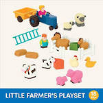 Battat Little Farmer's Playset