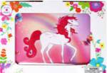 Pink Poppy Unicorn Butterfly Medium Musical Jewellery Box