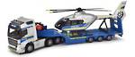 Majorette Volvo Truck Airbus Police Helicopter