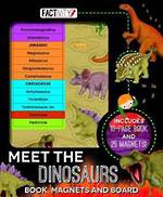 Factivity Meet The Dinosaurs Book, Magnets And Board