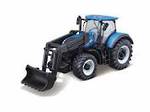 Bburago Farm New Holland Tractor with Front Loader