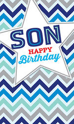 Card Son Happy Birthday