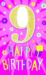 Card 9 Happy Birthday