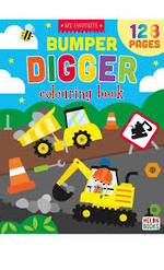 My Favourite Diggers Bumper Colouring Book