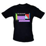 Heebie Jeebies Geeks Periodic Table T-Shirt  Size S