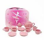Pink Poppy Porcelain Tea Set