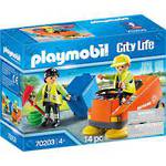 Playmobil City Life Street Sweeper 14pc
