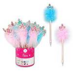 Pink Poppy Fluffy Princess Pen