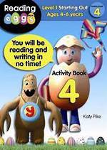 ABC Reading Eggs Level 1 Starting Out Activity Book 4 4-6yrs