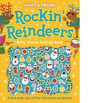 Santa & Friends Rockin Reindeer Sticker