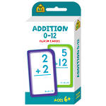 School Zone Flash Cards, Addition 0-12