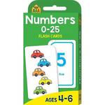 School Zone Flash Cards, Numbers 0-25