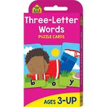 School Zone Flash Cards, Three Letter Words