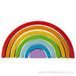 Bigjigs Wooden Stacking Rainbow Small