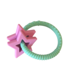 Star Teether (Pink )  JellyStone Designs